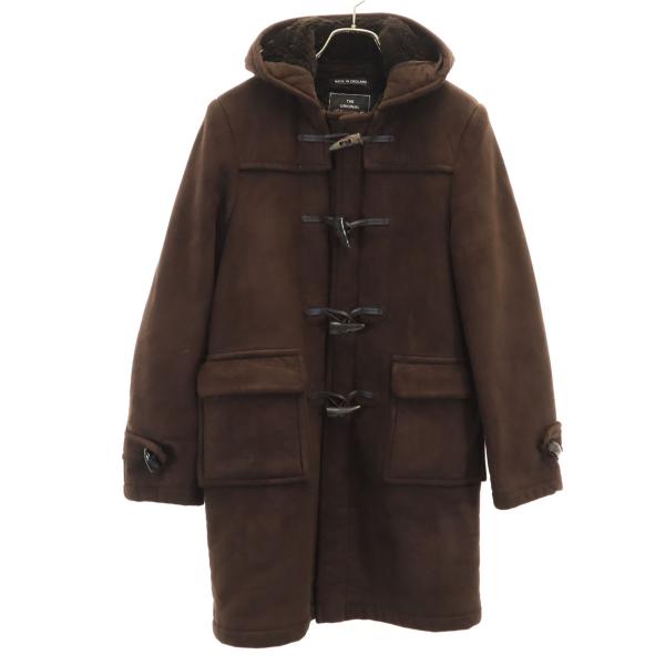 Gloverall グローバーオール 英国製 ダッフルコート 140 ブラウン キッズ 古着 中古
