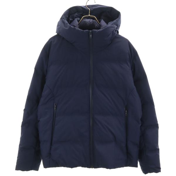 ユニクロ（UNIQLO） シームレス ダウンパーカー L ネイビー 3Dカット 