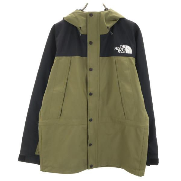 美品 THE NORTH FACE ノースフェイス ゴアテックス マウンテンライト ジャケット M カーキ系 アウトドア NP11834 メンズ carmak-2nd_jkt-22953