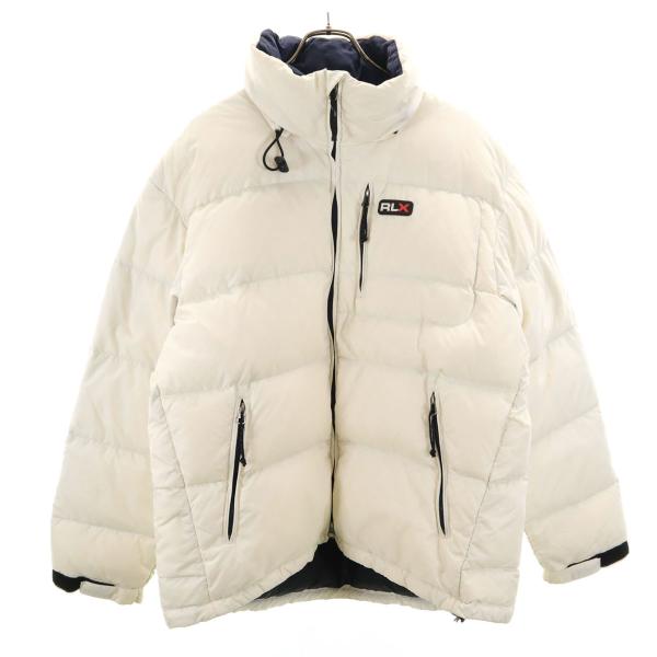【新品タグ付き】POLO  ダウン　白 POLO SPORTS ポロスポーツ ダウンジャケット L ホワイト RLX アクティ