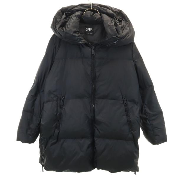 ZARA（ザラ） ダウンコート M ブラック レディース 古着 中古 : CARMAK