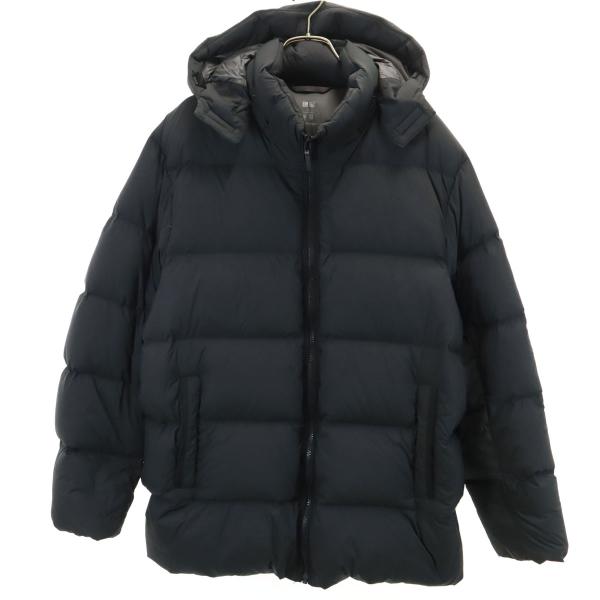 新品未使用　ユニクロ　パウダーソフトダウンジャケット ブラック　L ユニクロ（UNIQLO） パウダーソフト ダウンジャケット L ブラック
