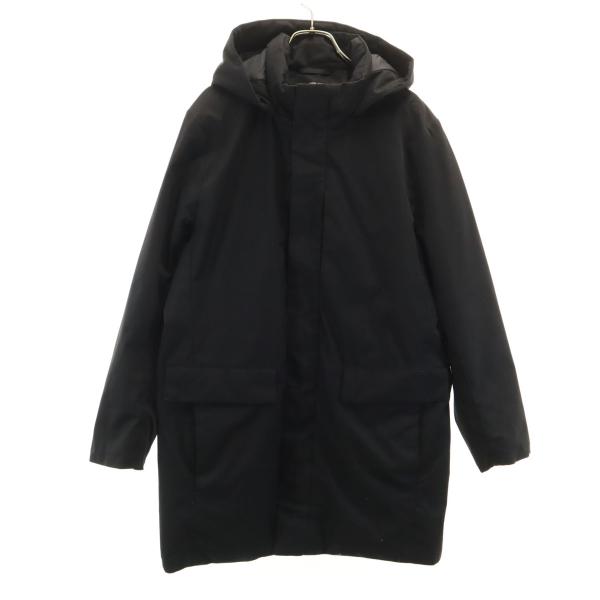 ユニクロ（UNIQLO） ハイブリッド ダウンコート M ブラック メンズ 