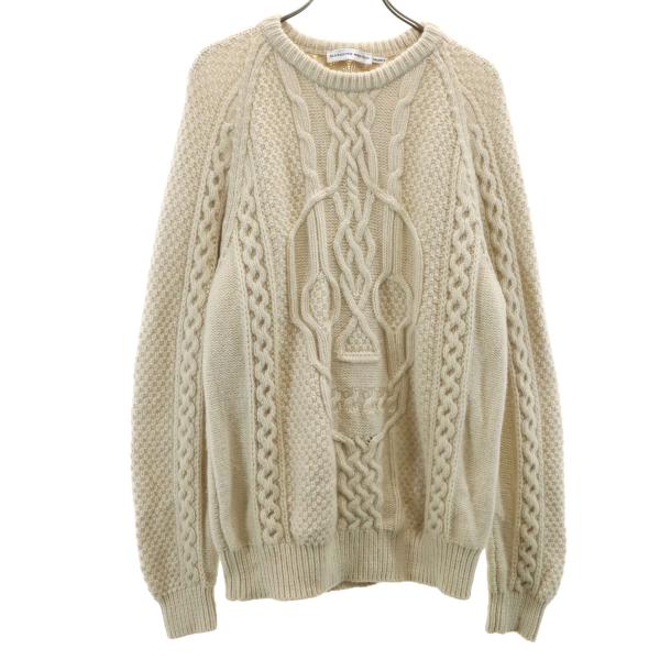 アレキサンダーマックイーン　鍵あみニット Alexander McQueen（アレキサンダーマックイーン） イタリア製 長袖