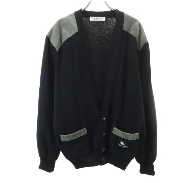 Burberrys バーバリーズ 90s 英国製 オールド 長袖 コマンド Vネック