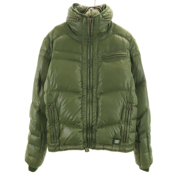 DIESEL（ディーゼル） ダウンジャケット L カーキ メンズ 古着 中古