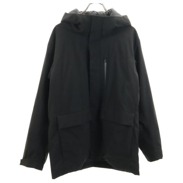 ユニクロ（UNIQLO） ハイブリッド ダウンパーカー L ブラック メンズ