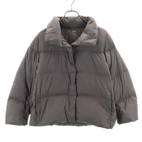 ユニクロ（UNIQLO） パウダーソフト ダウンジャケット S グレー