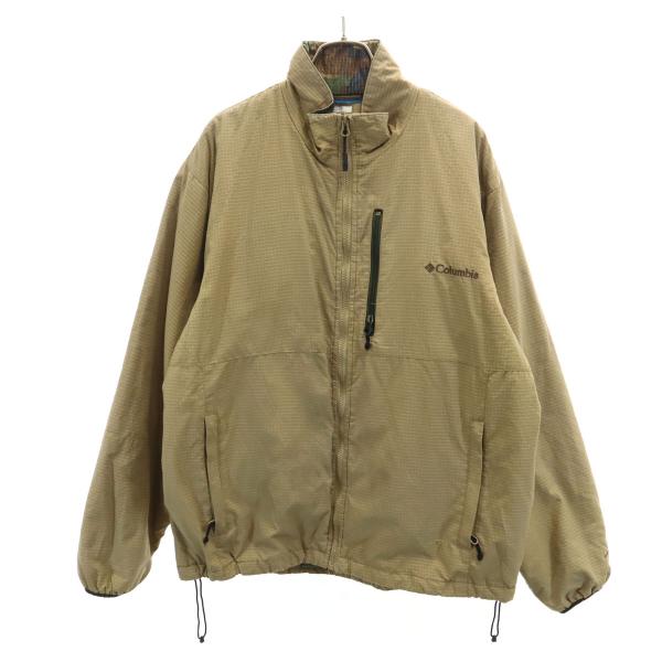 Columbia コロンビア 中綿ジャケット L ベージュ アウトドア メンズ 古着 中古