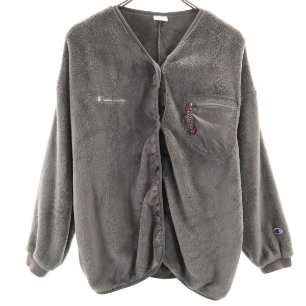 Champion（チャンピオン） ファー ジャケット L グレー系 レディース 