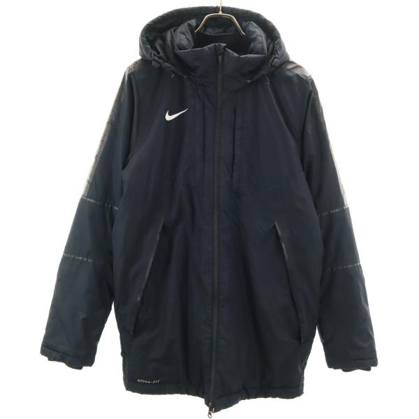 NIKE ナイキ 中綿ジャケット S ネイビー系 メンズ 古着 中古