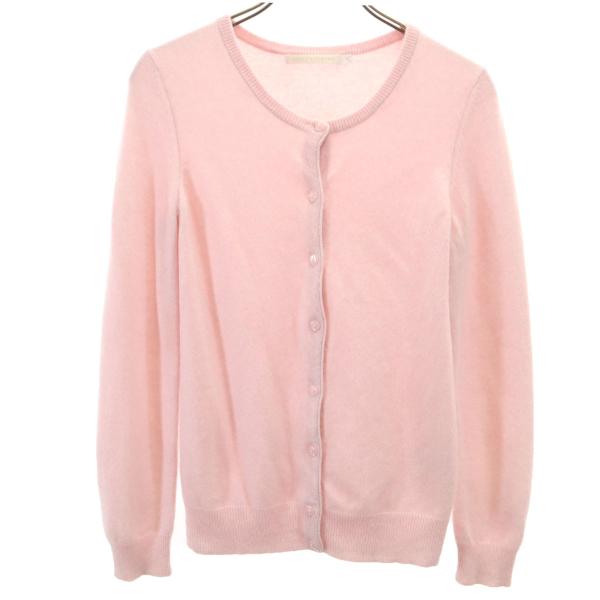 UNIQLO カシミヤ100% カーディガン XXL ピンク carmak-2nd_jkt-27671
