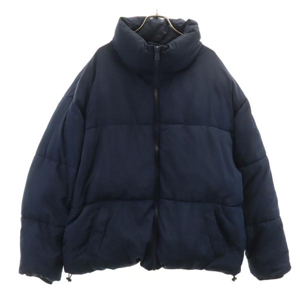 ROSHELL ロシェル 中綿ジャケット XL ネイビー メンズ 古着 中古