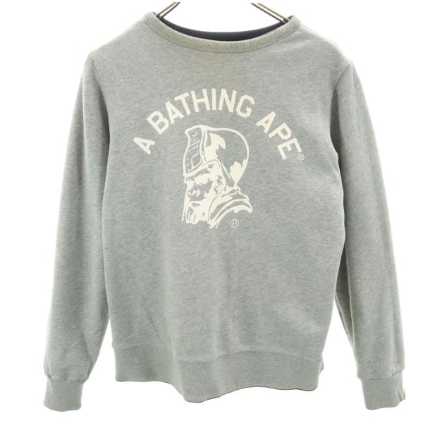 A BATHING APE（アベイシングエイプ） 長袖 リバーシブル スウェット