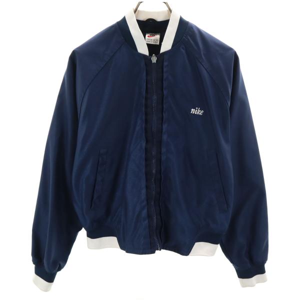 NIKE（ナイキ） 90s 00s 白タグ オールド ブルゾン M 8-10 ネイビー