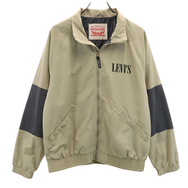 LEVI'S ベージュ ジップアップジャケット最終値下げ Levi's（リーバイス） ナイロンジャケット S アッシュベージュ メンズ