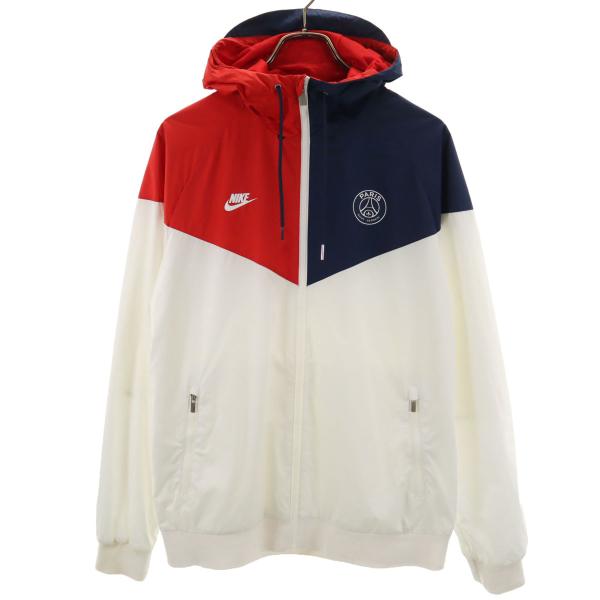 新品タグ付き　Nike パリ・サンジェルマン ウィンドブレーカー ホワイト NIKE（ナイキ） パリサンジェルマン ウインドブレーカー M ホワイト