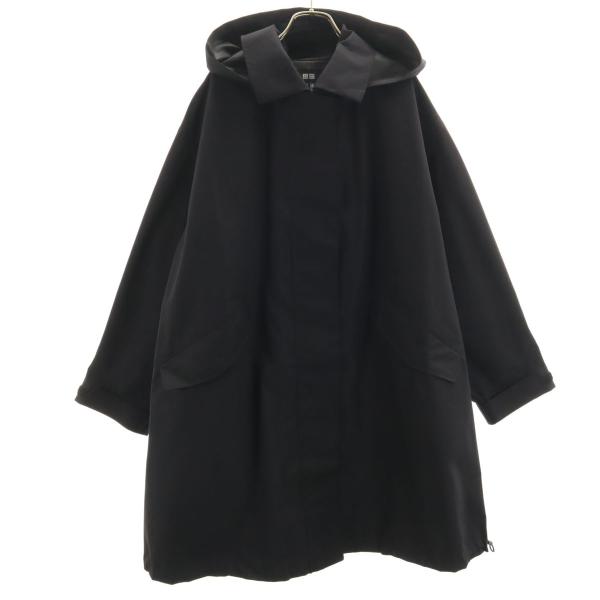 【未使用/完売品】UNIQLO:C パフテック ハーフコート ブラック　Sサイズ 新品未使用】UNIQLO ユニクロ C パフテックハーフコート ブラック
