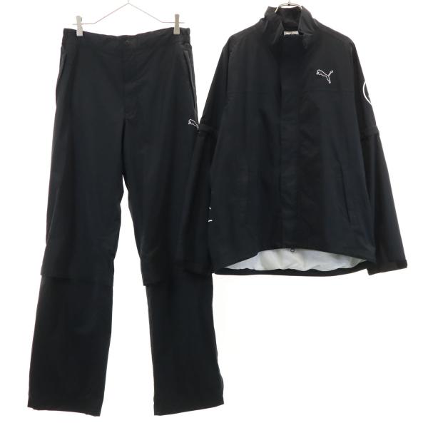 PUMA（プーマ） ゴルフ ジャケット 上下セットアップ O ブラック