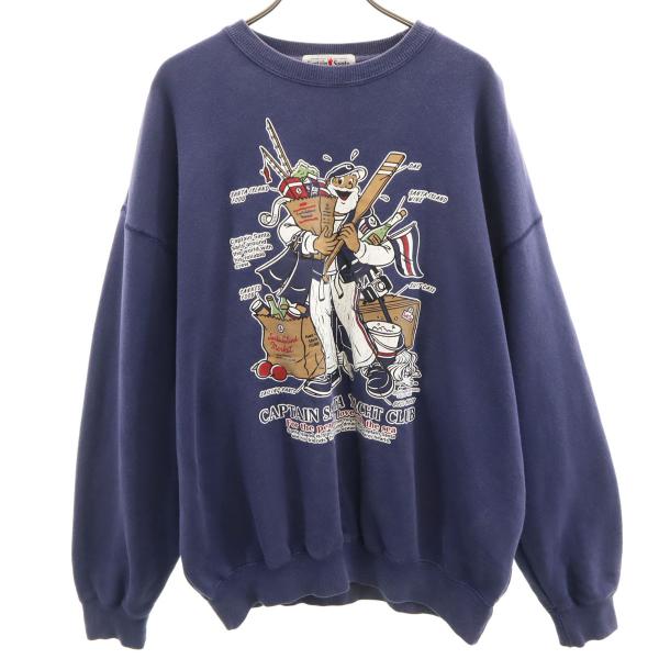 CAPTAIN SANTA キャプテンサンタ 日本製 長袖 スウェット トレーナー L