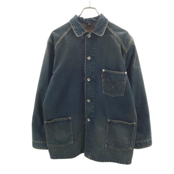 Levi's（リーバイス） デニム カバーオール M インディゴ メンズ 古着