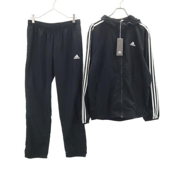 アディダスオリジナルス セットアップ　メンズ　ジップパーカー上下セット 黒　XL adidas（アディダス） 未使用 トレーニング 長袖 ジップパーカー 上下