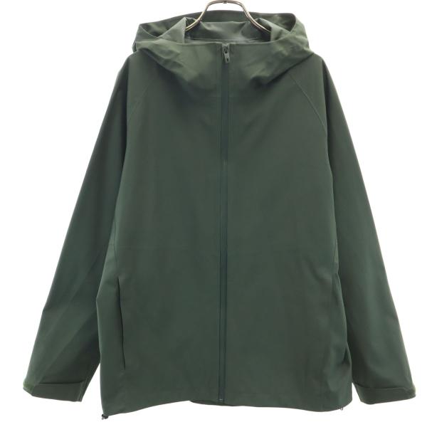 【新品未使用】UNIQLO 2021年カタール フェデラー着用モデル(緑) ユニクロ（UNIQLO） ブロックテック ジャケット L カーキ メンズ 古着