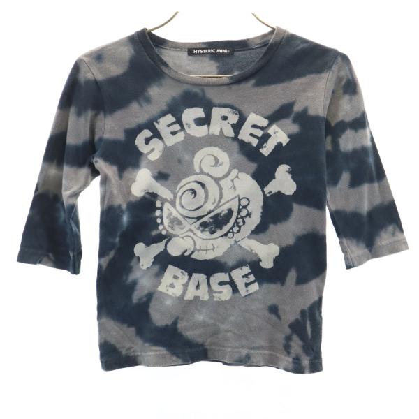 HYSTERIC MINI（ヒステリックミニ） タイダイ柄 5分袖 Tシャツ 120