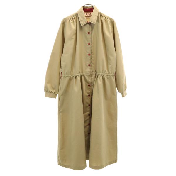 EJM Petite 70s 80s ヴィンテージ 長袖 ロングワンピース 14-P