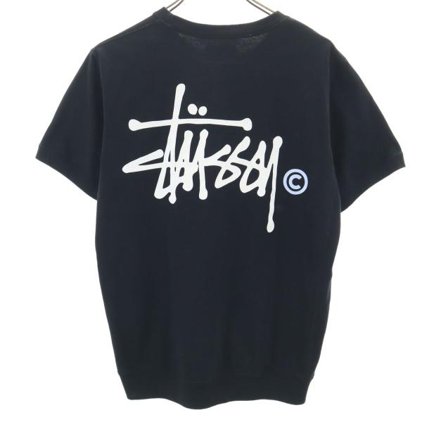 STUSSY（ステューシー） 半袖 Tシャツ S ブラック メンズ 古着 中古