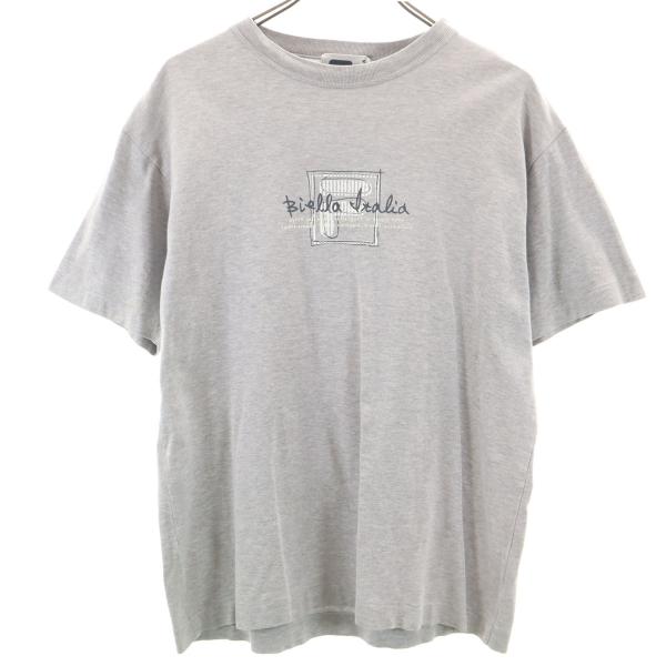 FILA フィラ 半袖 Tシャツ M グレー メンズ 古着 中古