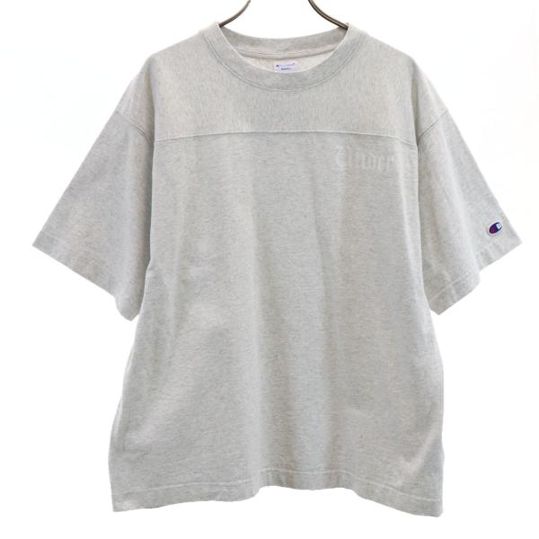 Champion x UNDER R コラボ フットボールTシャツ ショーツ Champion（チャンピオン） 美品 UNDER R Ron Herman アンダーアール