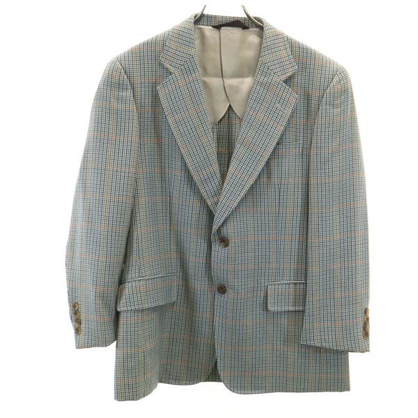 【XL】PS Paul Smith　テーラードジャケット　チェック　千鳥格子 PAUL STUART（ポールスチュアート） 90s オールド ハウンドトゥース
