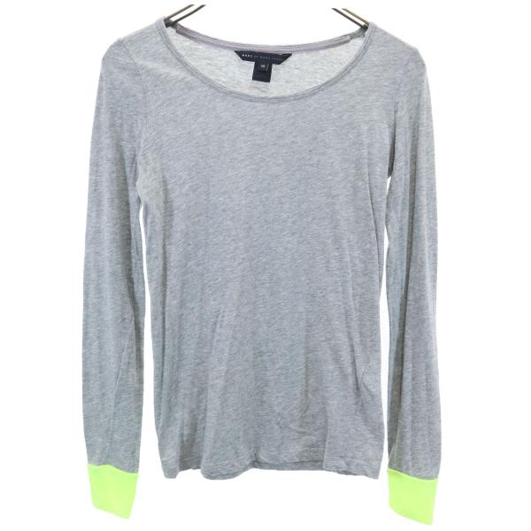 MARC BY MARC JACOBS マークバイマークジェイコブス 長袖 カットソー XS グレー トップス レディース 古着 中古