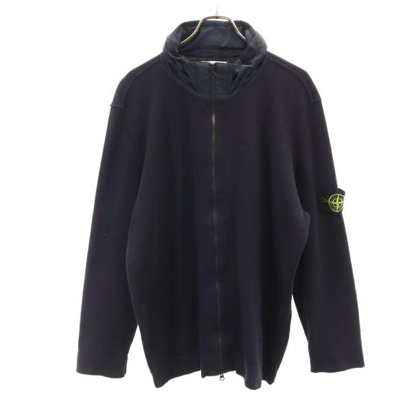 本日限定価格　STONE フルジップニット STONE ISLAND（ストーン アイランド） 18SS イタリア製 長袖