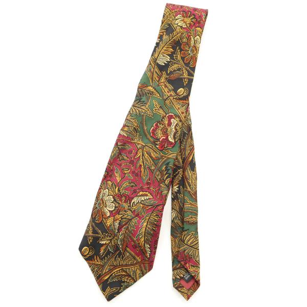 Paul Smith ポールスミス シルク 花柄 ネクタイ メンズ 古着 中古