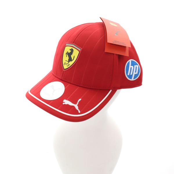 古着 未使用 PUMA プーマ Ferrari フェラーリ コラボ ハミルトン キャップ OSFA レッド 帽子 メンズ PUMA（プーマ） 未使用 Ferrari フェラーリ コラボ ハミルトン