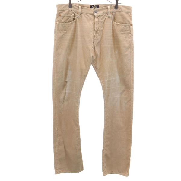 RRL ラルフローレン コーデュロイパンツ USA製 ダブルアールエル RRL USA製 コーデュロイパンツ W35 ベージュ RALPH