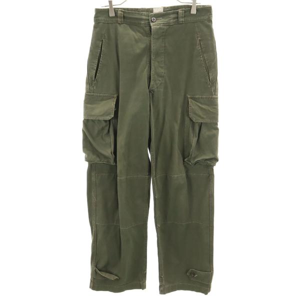 M47 フランス軍 後期カーゴパンツ french ヴィンテージ 50s FRENCH ARMY フランス軍 50s ヴィンテージ M47 カーゴパンツ W31