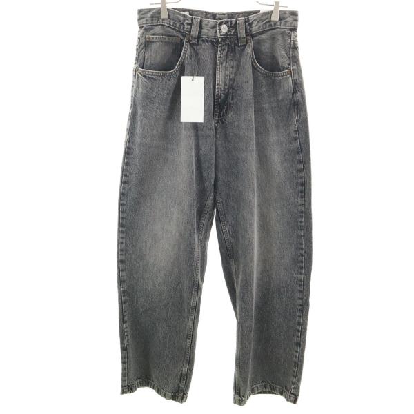 ZARA（ザラ） 未使用 バギー デニムパンツ 38 ブラック ジーンズ 