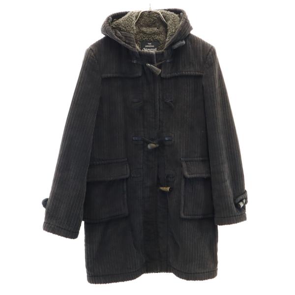 Gloverall グローバーオール 80s 90s オールド ダッフルコート 140cm チャコールブラウン系 キッズ 古着 中古