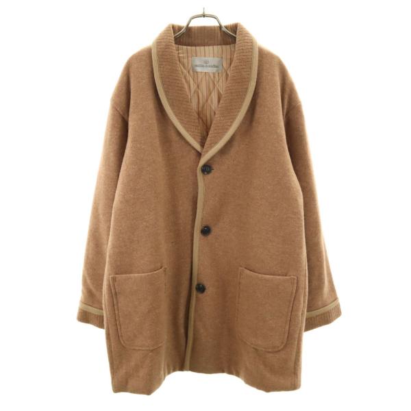 【中古】ミラショーン mila schon アンサンブル ニット カーディガン セーター 44 ベージュ系 /UO ■GY18 mila schon（ミラショーン） ウール100％ コート L ベージュ メンズ