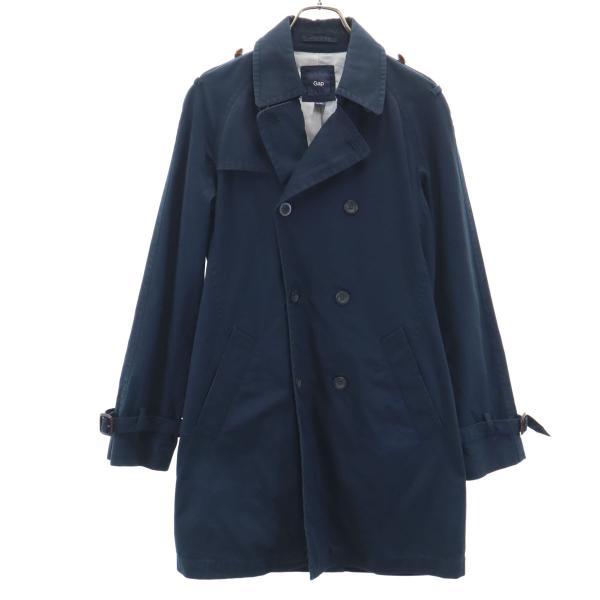 Gap ギャップ　メンズコート　Mサイズ GAP（ギャップ） トレンチコート S ネイビー メンズ 古着 中古