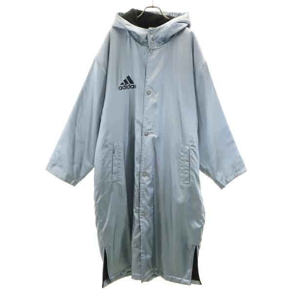 adidas（アディダス） 90s オールド ベンチコート L-O シルバー