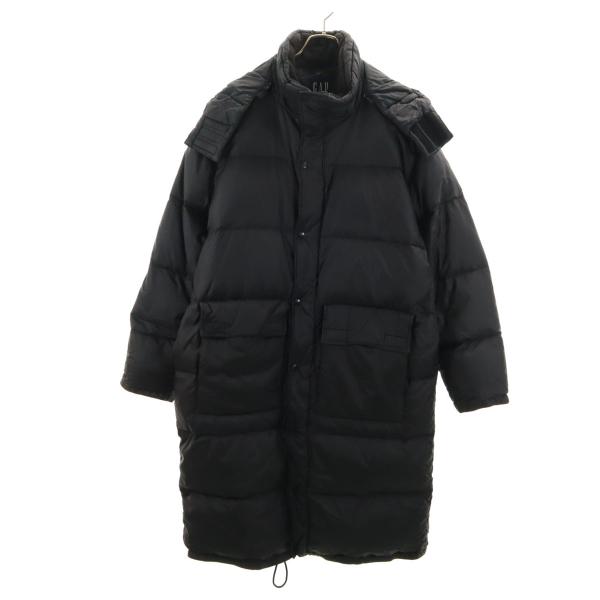 GAP（ギャップ） ハイブリッドダウン ベンチコート M/L ブラック 