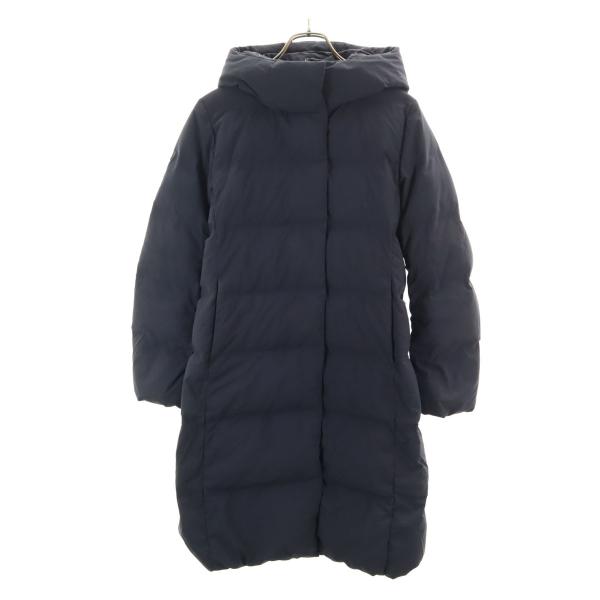 ユニクロ（UNIQLO） シームレス ダウンコート S ネイビー レディース