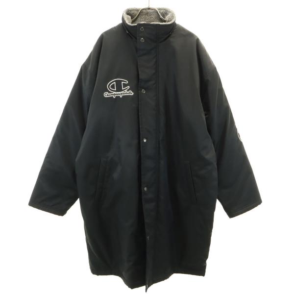 Champion（チャンピオン） ベンチコート O ブラック メンズ 古着 中古