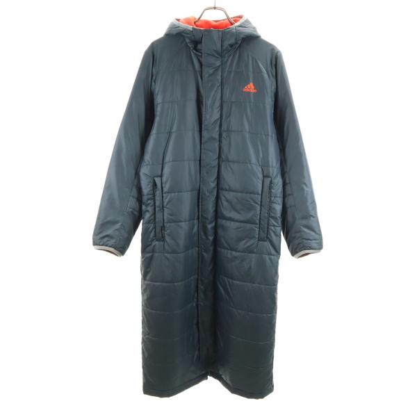 adidas（アディダス） ベンチコート M チャコールグレー 中綿 メンズ
