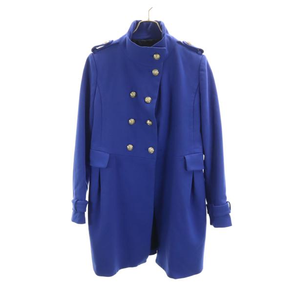 ZARA BASIC（ザラベーシック） ナポレオン コート L ブルー系