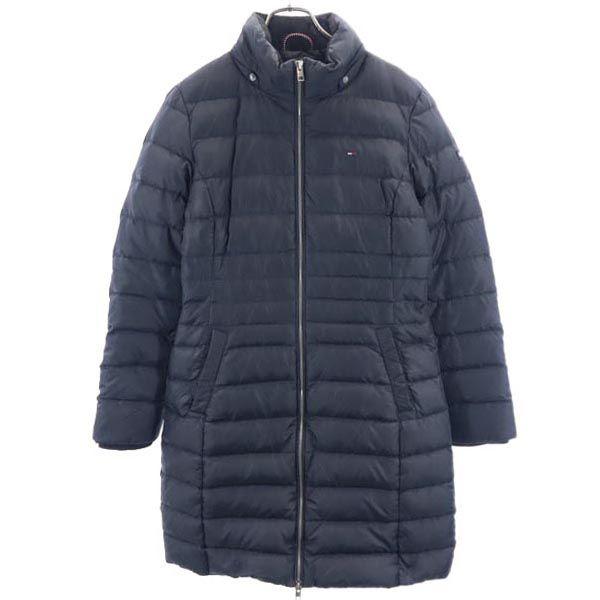 HILFIGER DENIM ヒルフィガーデニム ダウンコート S 黒 TOMMY HILFIGER 